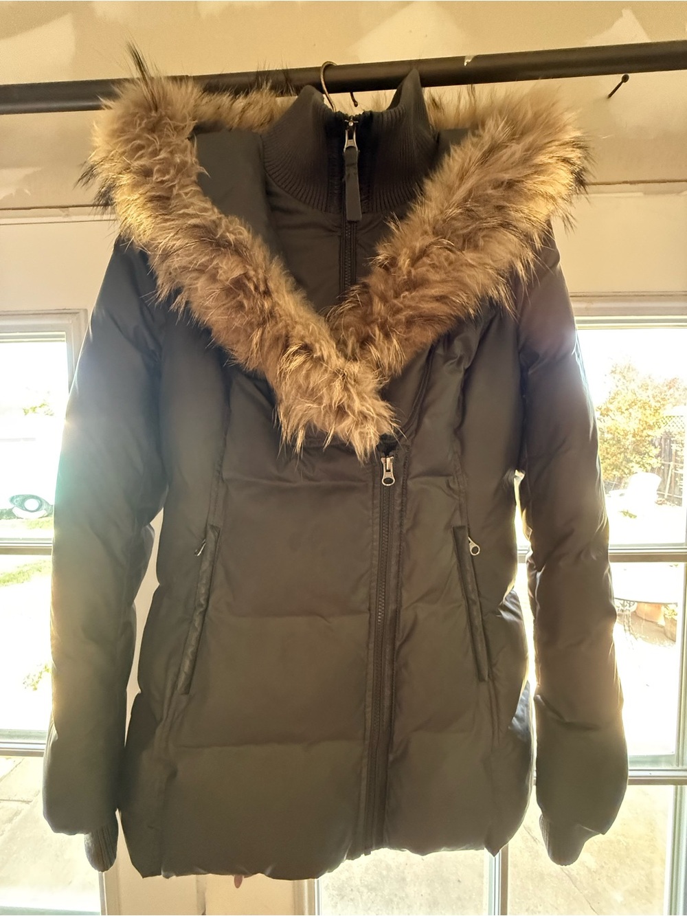 Army Green Mackage Puffer